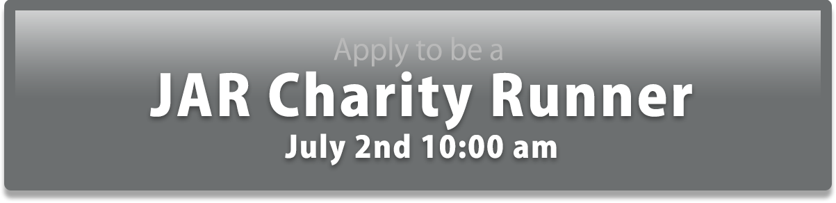 Apply to be a JAR Charity Runner (July 2nd 10:00am)